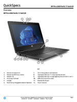 HP Pro x360 Fortis 11 inch G10 Notebook PC Touchscreen Core i5 12th Gen 8GB RAM 256GB SSD Ex-UK - Image 6